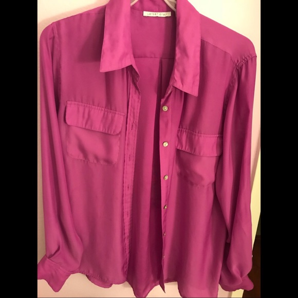 Magenta blouse! - Picture 1 of 6
